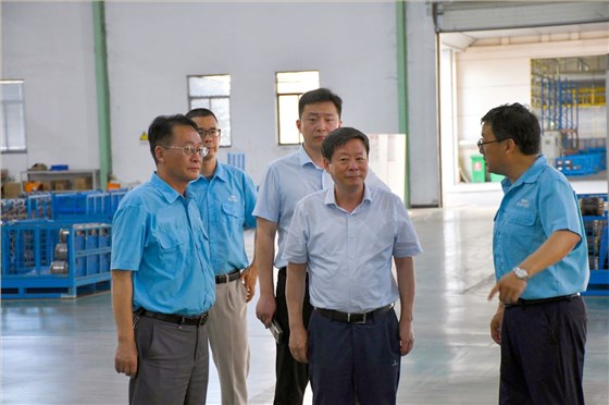 中机企协常务副会长杨一平来皖南电机调研指导 中机企协常务副会长杨一平来皖南电机调研指导