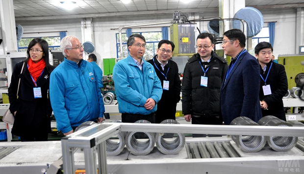 清华大学组织部副部长来皖南电机考察 清华大学组织部副部长来皖南电机考察