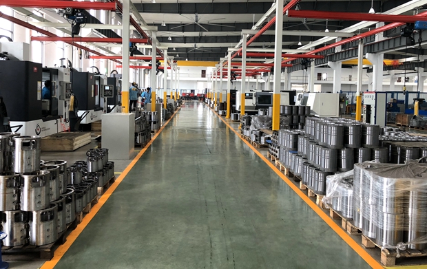 电机厂家:干净明亮的生产车间一角 电机厂家:干净明亮的生产车间一角