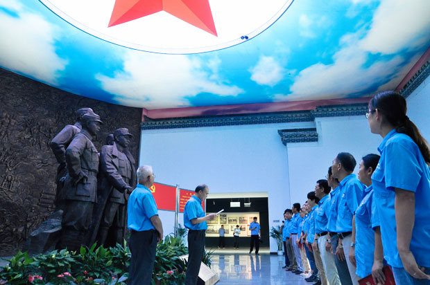 皖南电机开展了一次主题党日活动 皖南电机开展了一次主题党日活动