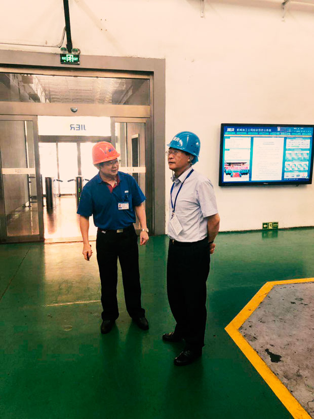 皖南电机董事长一行来济南二机床技术交流 皖南电机董事长一行来济南二机床技术交流