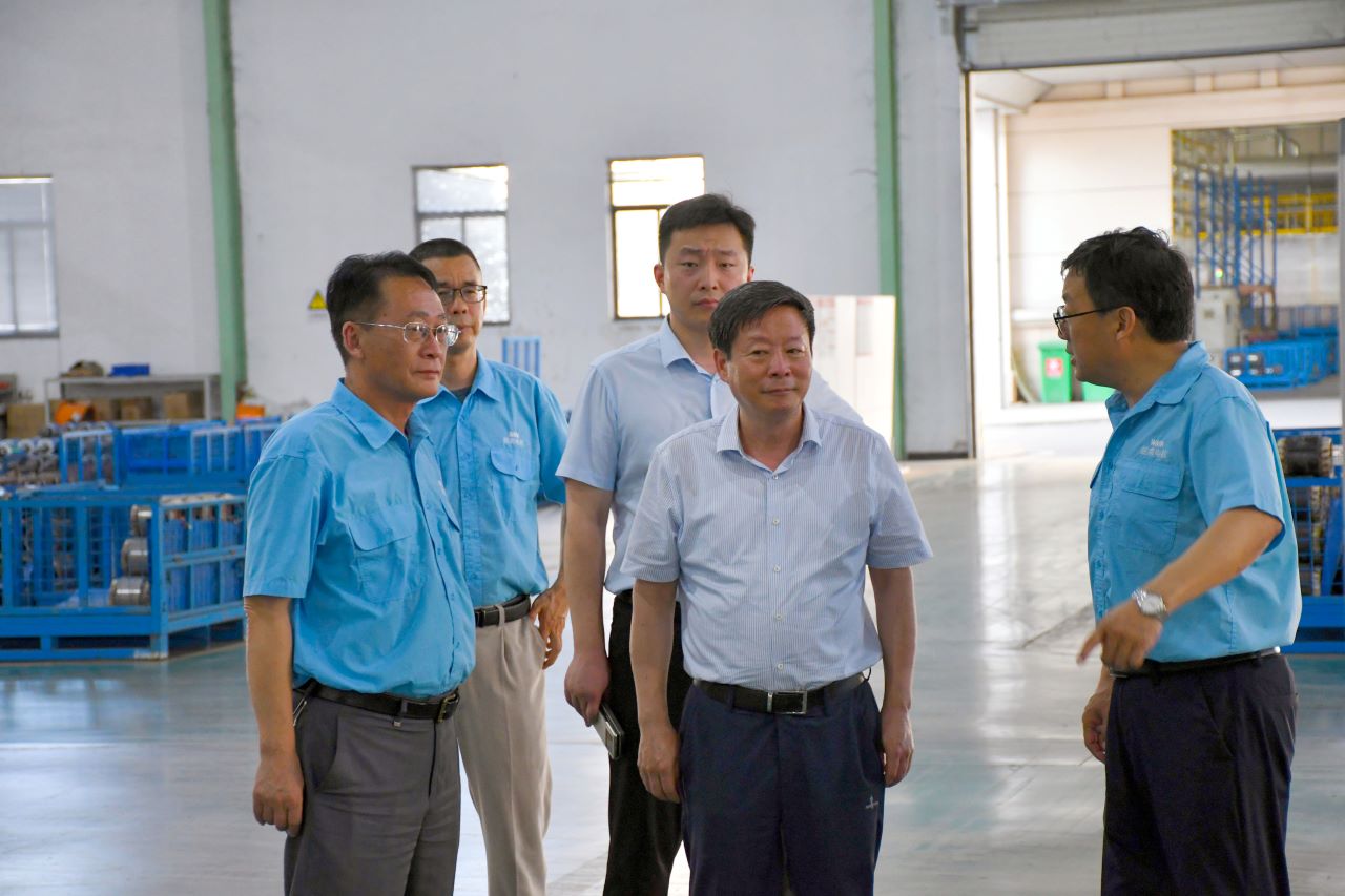 中机企协常务副会长杨一平来皖南电机调研指导 中机企协常务副会长杨一平来皖南电机调研指导